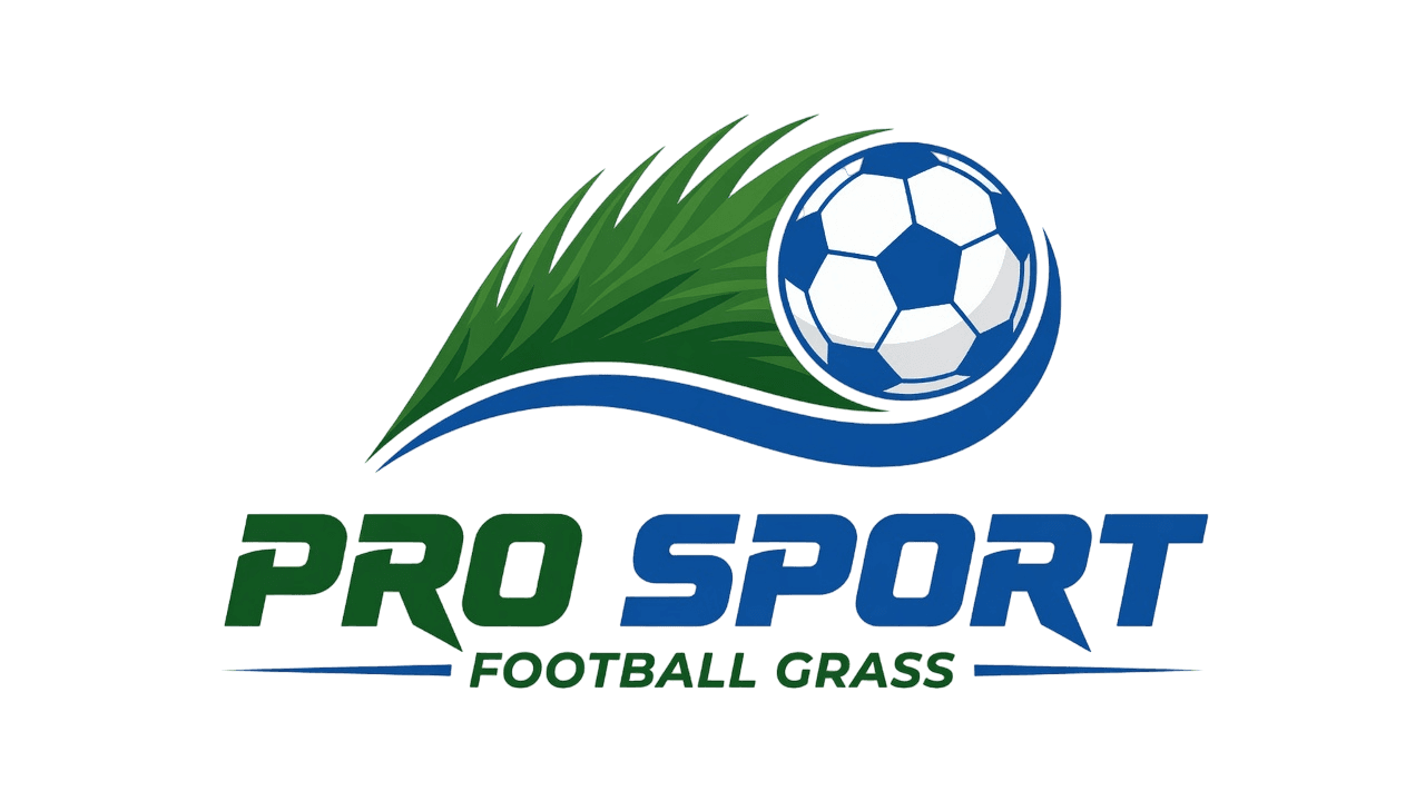 Pro Sport football grass logo