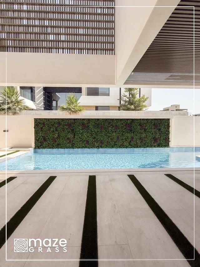 Did you know? We also supply and install premium artificial Green Wall 🌱
