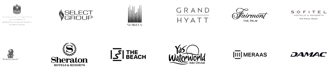 Logos of Maze Grass clients